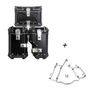 Maletas Laterales y Baúl Trasero con Soportes para 1200GS <span class=keywords><strong>1250GS</strong></span>, Maletas Traseras de Motocicleta de Aleación de Aluminio de Alta Calidad - Product Image 1