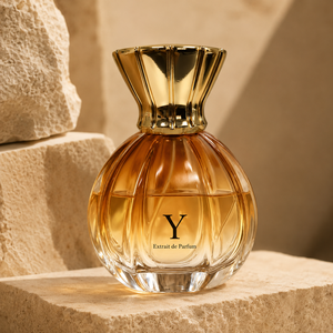 50ml Vertical Ribbed Pumpkin Shaped Empty Perfume <b>Bottle</b>, Gold Plated Crown Cap, Custom Color, Luxury Hard Gift Box For Cosmetic - Product Image 2