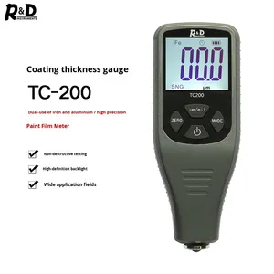 2026 TC200 High Precision Coating Thickness <strong>Gauge</strong> for Automotive Paint <strong>Surface</strong> Electroplating Film Testing Dual-Use <strong>Gauge</strong> - Product Image 3
