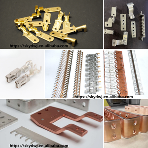 מחברי מסופים חשמליים מותאמים אישית הטבעה חלקי נחושת פליז מסופי מחברים חשמליים - Product Image 5