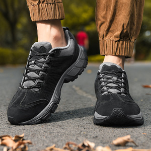 High Quality Thick-soled Anti-slip <strong>Outdoor</strong> Hiking <strong>Shoes</strong> Men's Large Size Casual Sneakers Breathable - Product Image 6
