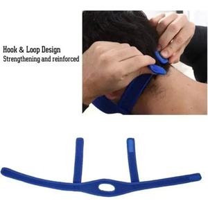 Correa Correctora de Respiración Bucal Abierta para Hombres, Material Negro Antitranspirante para Buceo, Ayuda para Dormir - Product Image 3