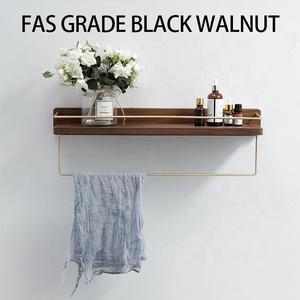 Étagères murales flottantes en métal, décoration nordique de salle de bain, décoration de la maison, support métallique - Product Image 2