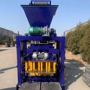 Linea di Produzione YAODA QTJ4 35 ad Alta Precisione per Mattoni in Cemento, Macchina per Blocchi Cavi Autobloccanti con Vibrazione - Product Image 1