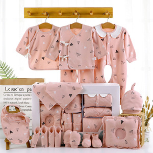 Coffret cadeau pour bébé, vêtements pour nouveau-né, manches longues, 100% coton, ensemble de vêtements pour tout-petits, ensemble de vêtements pour bébé unisexe - Product Image 6