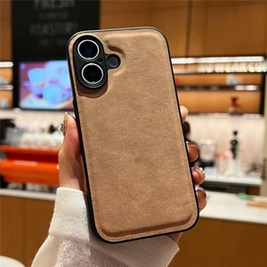 Nueva Funda de Teléfono Móvil de Cuero Premium Mate de Lujo a Prueba de Golpes para iPhone 16 15 14 Plus 13 12 Mini 11 Pro Max XS XR SE3 7 8 Plus - Product Image 5