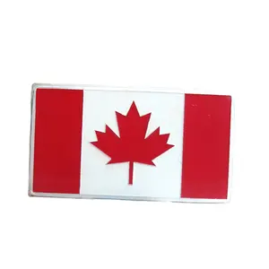 Personnaliser pièce Souvenir argent 1 Oz 100 argent moulins. 999 drapeau du Canada Bar