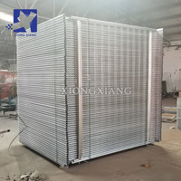 Clôture événementielle amovible standard australienne, panneau de clôture mobile temporaire pour chantier de construction, à vendre