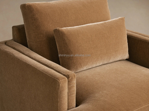Sillón reclinable <span class=keywords><strong>de</strong></span> estilo italiano <span class=keywords><strong>de</strong></span> lujo, sofá Chesterfield <span class=keywords><strong>de</strong></span> un solo asiento <span class=keywords><strong>de</strong></span> alta calidad, tela <span class=keywords><strong>de</strong></span> rendimiento para sala <span class=keywords><strong>de</strong></span> estar - Product Image 4