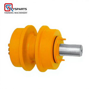 Горячая распродажа: опорный каток D60-6 для бульдозера, номера 141-30-00568, 141-30-00566. Верхний опорный каток ходовой части бульдозера. - Product Image 1