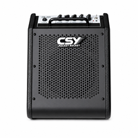Amplificateur de batterie CSY PM-30A pour UNLOCK/Roland/Yamaha avec contrôle indépendant du volume des fûts et des lignes, interrupteur BT |   Égaliseur 3 bandes 30W/50W de puissance de crête |   Portable