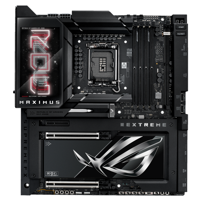 ASUS ROG MAXIMUS Z890 EXTREME Intel Z890 LGA 1851 E-ATX Motherboard 4 X DIMM Slots, Max. 256GB, DDR5 Gaming Motherboard
