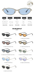 Occhiali da Sole Retrò SZH 3609 a Triangolo Piccolo, Stile Cat-<span class=keywords><strong>Eye</strong></span> Anni '90, Leggeri, Montatura Completa, Polarizzati UV400, alla Moda per Uomo e Donna - Product Image 5