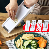 Hachoir de légumes multifonctionnel, outil de cuisine à la mode trancheur