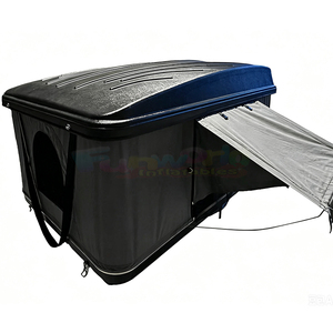Carpa de techo rígida impermeable con apertura lateral para camping, carpa de techo rígida para 2-3 personas, moderna y grande, para coche. - Product Image 4