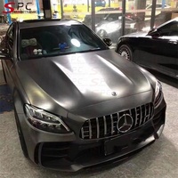 Pare-chocs avant SPC 2015-2021 Classe C GTR pour W205 Facelift, kit de pare-chocs pour W205 Classe C AMG GTR, kit carrosserie en PP injecté, pare-chocs de voiture