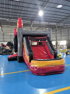 Château gonflable sur le thème des <span class=keywords><strong>Monster</strong></span> Trucks, certifié CE, installation facile, commercial, extérieur, avec toboggan pour les fêtes d'enfants - Product Image 5