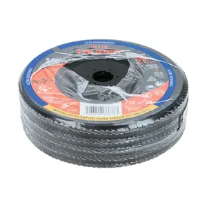 Boîte de 5 disques laminés 7' grain 80, centre 7/8', plastique, TRUPER - Product Image 2