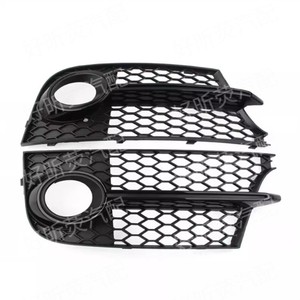 Audi Tt Tts 2011 2014 Front Bumper Grille Fog Light Covers <b>Plastic</b> <b>Mesh</b> Trim For Audi Ra Models - Product Image 3