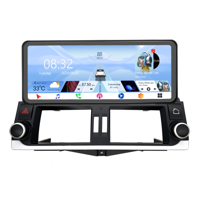 Meihua 12.3-Inch Android Dashboard Radio Pantalla Para Touch Screen for Toyota 10-13 Models Dominate Car Audio Player