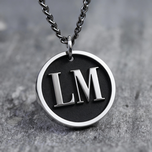 Collana Personalizzabile in Titanio Puro, Gioielli su Misura, Ciondolo Personalizzabile, Materiale di Grado Medico, Ipoallergenico - Product Image 4