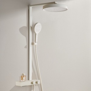 Ensemble de <span class=keywords><strong>douche</strong></span> thermostatique en laiton, anti-brûlure, économie d'eau, certifié CE EN1111, montage mural pour hôtel, garantie 5 ans - Product Image 2