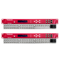 Modulateur RF CATV DVB-T2 à 8 voies avec tuner FTA DVB-S2/S à 4/8 fréquences, entrée/sortie IP 1 Gigabit, certifié CE