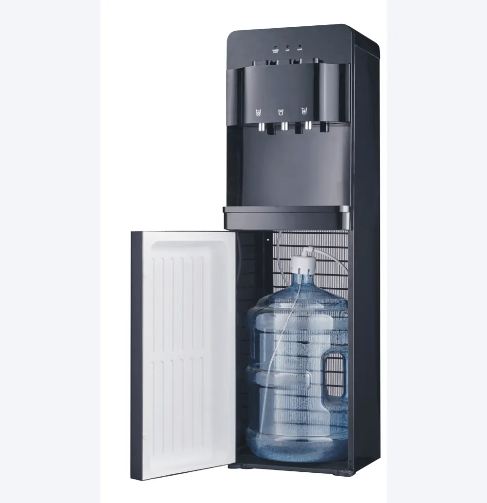 Distributore d'acqua a caricamento inferiore caldo e freddo con refrigeratore d'acqua di raffreddamento a compressore