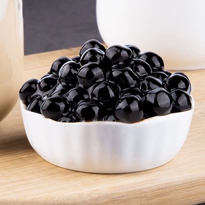 Negro seco Cassa perla bola Bobba proveedor BOBER <span class=keywords><strong>TEA</strong></span> Boba té clásico marrón azúcar-sabor leche té ingredientes - Product Image 2