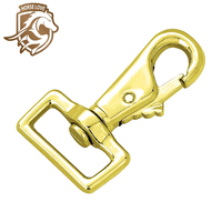 Mousqueton pivotant en alliage de zinc pour laisse de chien et porte-clés de sac, idéal pour animaux de compagnie