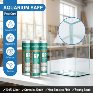 <span class=keywords><strong>Sellador</strong></span> <span class=keywords><strong>de</strong></span> silicona acética al por mayor, impermeable, <span class=keywords><strong>para</strong></span> unión <span class=keywords><strong>de</strong></span> vidrio en acuarios, <span class=keywords><strong>ventanas</strong></span>, baños y juntas <span class=keywords><strong>de</strong></span> construcción - Product Image 1