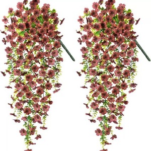 Vignes artificielles Yuzhiyuan 75cm, plantes décoratives suspendues pour la décoration murale intérieure et extérieure - Product Image 3