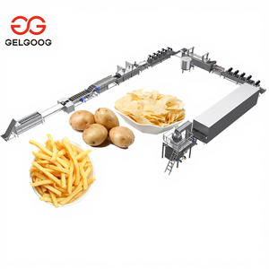 Freidora Industrial Totalmente Automática de Alta Productividad para <span class=keywords><strong>Mini</strong></span> <span class=keywords><strong>Pringles</strong></span>, Papas Fritas y Vegetales/Frutas Pequeñas - Product Image 1