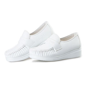 Chaussures de travail pour infirmières d'hôpital, chaussures plates pour femmes, confort, blanc, cuir véritable, chaussures d'infirmière <span class=keywords><strong>Dansko</strong></span> - Product Image 3