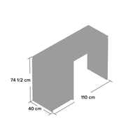 Bureau d'écriture pour étudiant, mobilier de maison, bureau d'ordinateur en bois pour jeux vidéo, idéal pour l'école, le bureau ou la chambre.