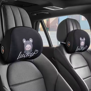 H507 Massage Car <strong>Headrest</strong> Lumbar Neck Pillow Memory Foam Cushion for Cars <strong>Bed</strong> Rest &amp; Reading Pillows - Product Image 3
