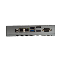 Mini PC industriel sans ventilateur Intel J6412 4+128G avec interface DP Type-C, Boîtier NUC DDR4 pour la vente en gros