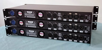 Amplificateur de puissance en rack 1U 400W Amplificateur de haut-parleurs audio domestique 800W 4 canaux Classe D Circuit PFC Amplificateur de haut-parleurs PA