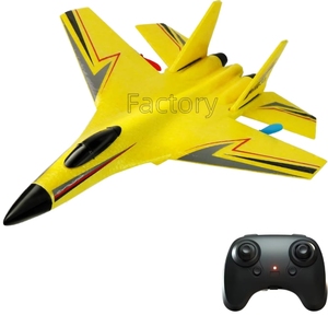 Principiante 14 anni e fino al interno ed esterno RC aereo giocattolo con giroscopio luce notturna e batteria, facile da volare - Product Image 2