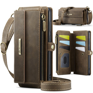 กระเป๋าสตางค์ใส่โทรศัพท์ C39สำหรับ Galaxy เคส A52มีที่ใส่บัตรกระเป๋าสะพายข้าง - Product Image 2