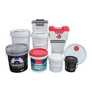 Atacado Barato Balde De Plástico Balde PP <span class=keywords><strong>Food</strong></span> <span class=keywords><strong>Grade</strong></span> 5 Litros 10L 15L 20L Baldes De Plástico com Tampas Lidar Com A Partir De China - Product Image 3