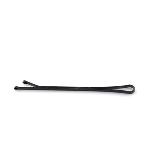 Horquillas simples <span class=keywords><strong>de</strong></span> larga duración, pinzas para el <span class=keywords><strong>pelo</strong></span> onduladas planas <span class=keywords><strong>de</strong></span> Metal con pintura negra, horquillas, accesorios para el cabello para mujeres y niñas - Product Image 3