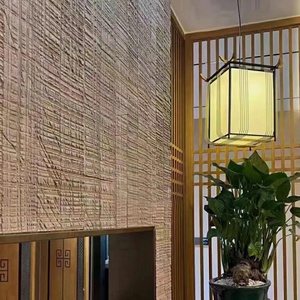 Tablón de aserradero de colores personalizados, panel de pared de azulejo de revestimiento suave de piedra <span class=keywords><strong>flexible</strong></span> texturizada en 3D, resistente a la intemperie para edificios industriales - Product Image 5