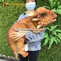 MY Dino FDH009 - Dinosaure animatronique Stygimoloch pour Halloween - Marionnette faite à la main - En vente
