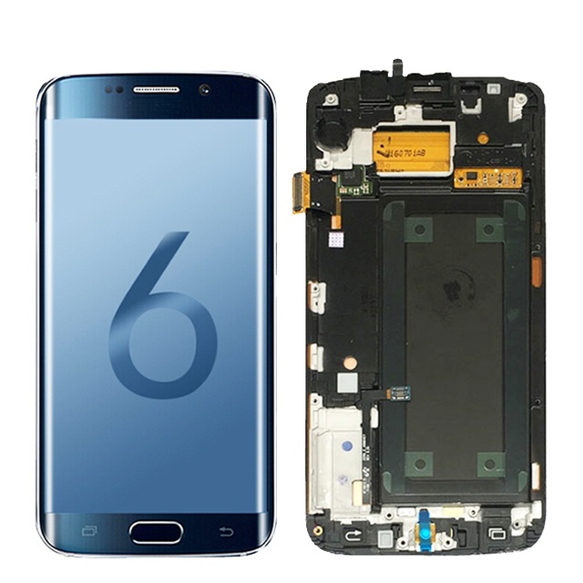Original Quality Display S6 Edge Plus for samsung S6 Lcd Screen and Digitizer Replacement for galaxy S6 Display
