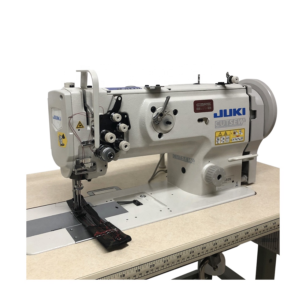 中古日本JUKIS1560高速ダブルニードル本縫製工業用ミシン