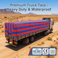Bâche en PVC enduit sur mesure 340-610 g/m², imperméable et très résistante, en tissu vinyle haute résistance pour couverture de camion et tentes