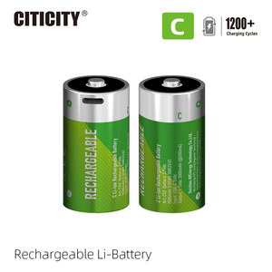 แบตเตอรี่ CITICITY Li-ion แบบชาร์จได้ รุ่น C แพ็ค 4 ก้อน 1.5V 3000mAh คายประจุเองได้อย่างน้อย 1200 รอบ ชาร์จไว้ล่วงหน้าแล้ว - Product Image 2