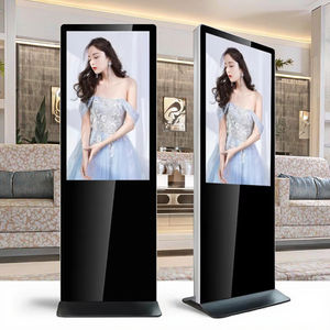 Cabina LCD de publicidad Vertical táctil de <span class=keywords><strong>consulta</strong></span> de alta definición de 43 pulgadas, elevador LCD interior de pie OEM - Product Image 1