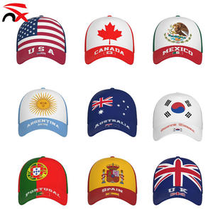 Topi bisbol poliester kustom topi bisbol logo cetak bendera nasional topi Trucker topi bisbol yang dapat disesuaikan untuk hadiah promosi - Product Image 2